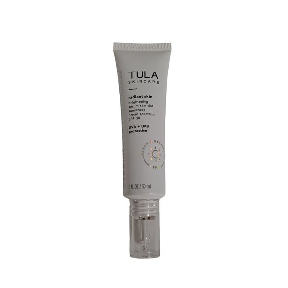 Tula Skincare Radiant Skin Tint 25 Sunscreen Broad Spectrum UVA UVB SPF 30 - Picture 1 of 4
